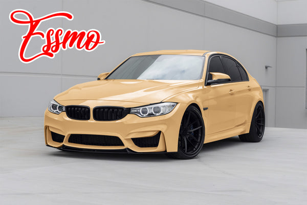 PET Super Gloss Sand Yellow Vinyl Wrap