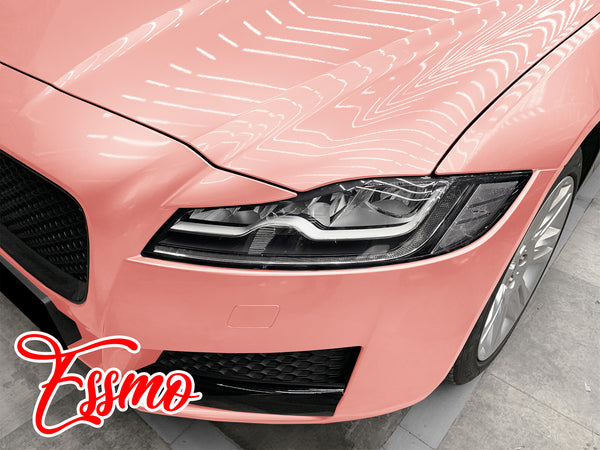 PET Super Gloss Pearlescent Sakura Pink Vinyl Wrap