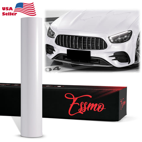 PET Super Gloss Pearlescent Ceramic White Vinyl Wrap