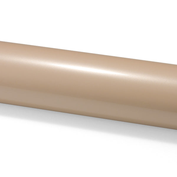 PET Super Gloss Pearlescent Almond Gold Vinyl Wrap