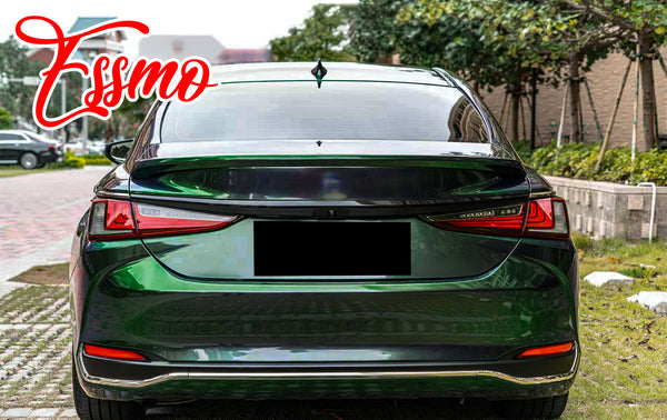 PET Galaxy Dust Gloss Aurora Green Vinyl Wrap