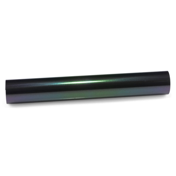 PET Galaxy Dust Gloss Aurora Green Vinyl Wrap