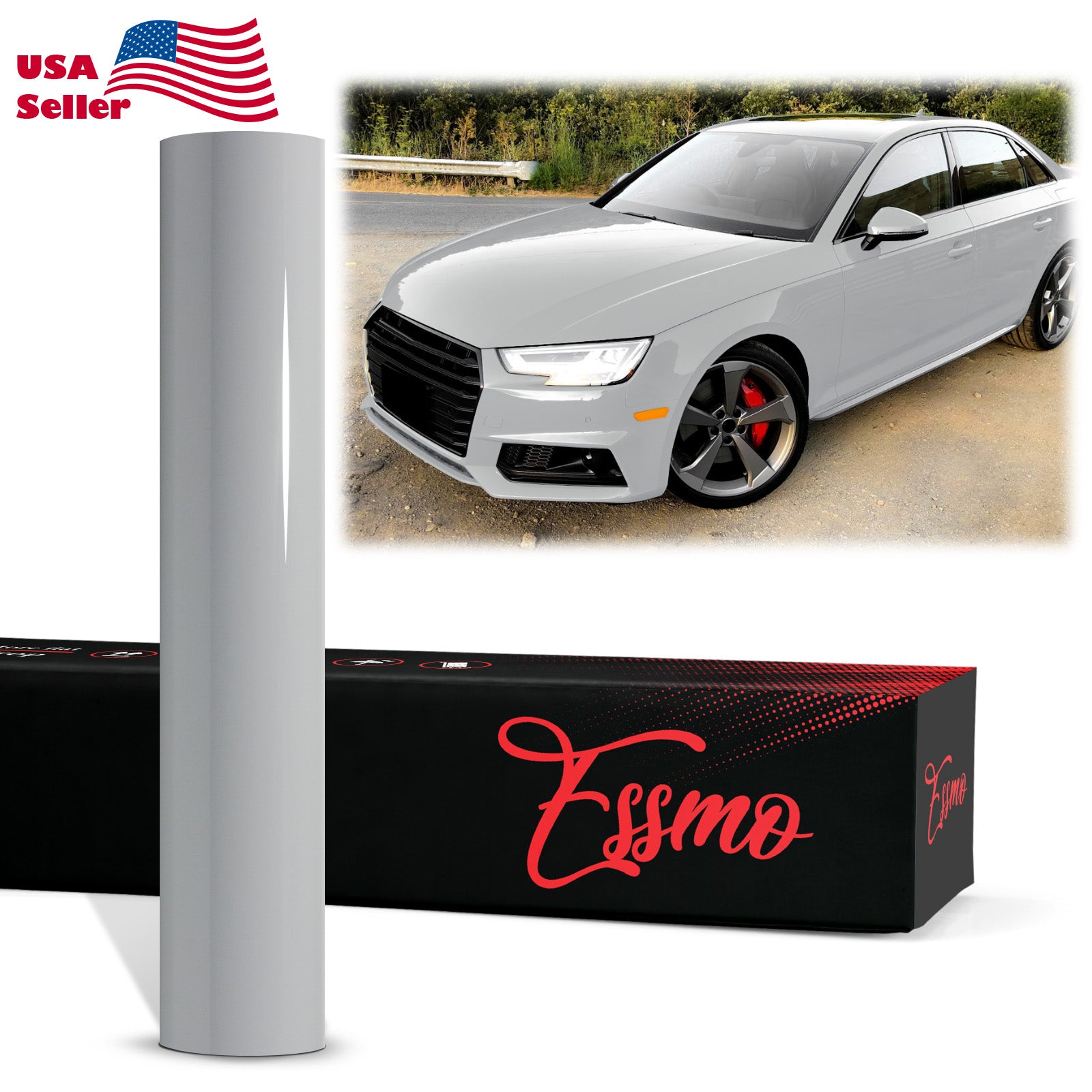 PET Super Gloss Brooklyn Gray Vinyl Wrap