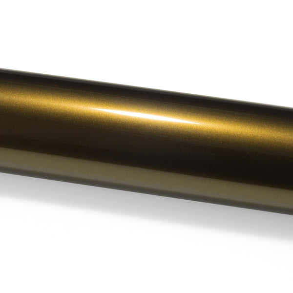 PET Super Gloss Metallic Midnight Gold Vinyl Wrap
