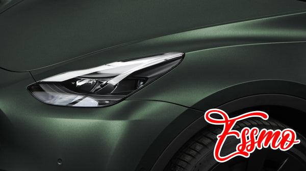 PET Matte Metallic Wizard Green Vinyl Wrap