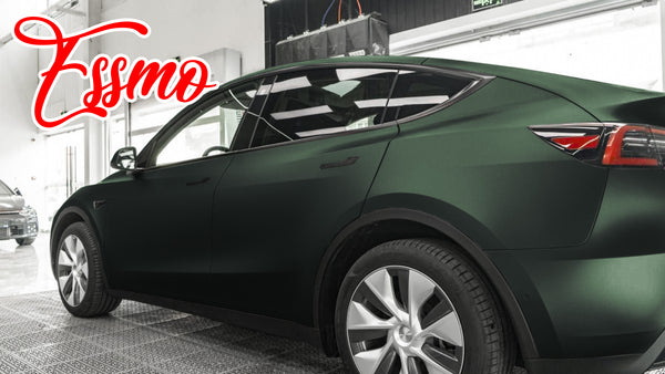 PET Matte Metallic Wizard Green Vinyl Wrap