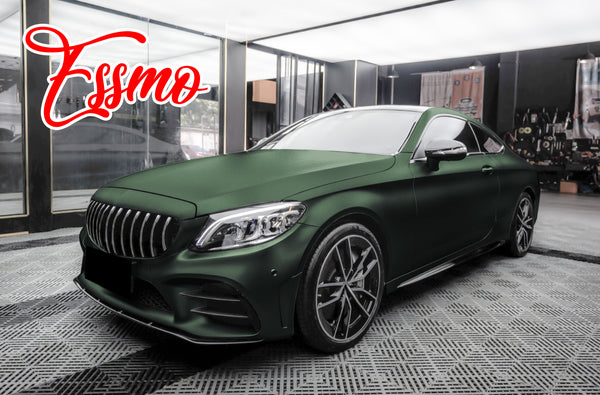 PET Matte Metallic Wizard Green Vinyl Wrap