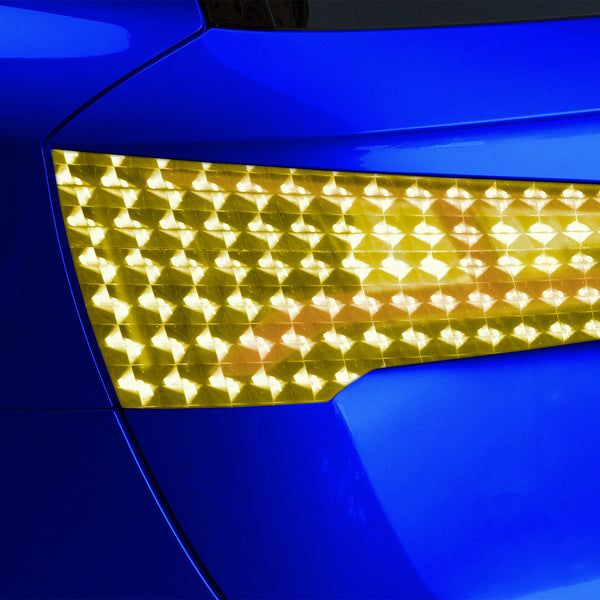 Tint Cateye Golden Yellow Taillight Headlight Tint Film