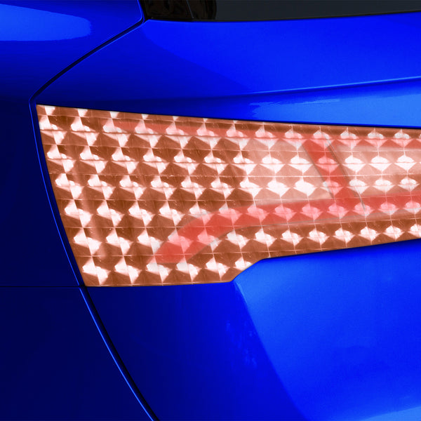 Tint Cateye Orange Taillight Headlight Tint Film