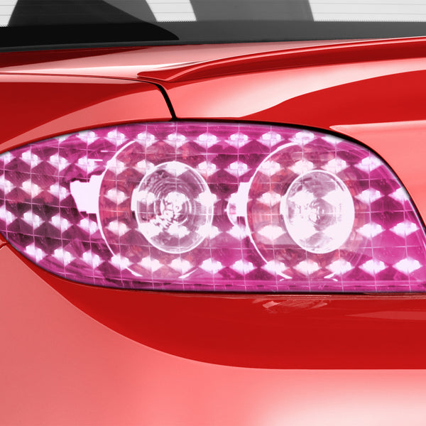 Tint Cateye Pink Taillight Headlight Tint Film