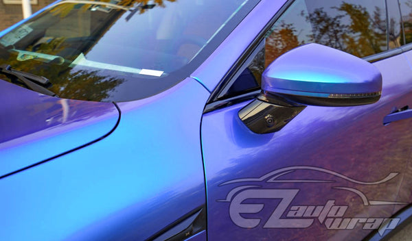 Chameleon Gloss Magic Blue Vinyl Wrap