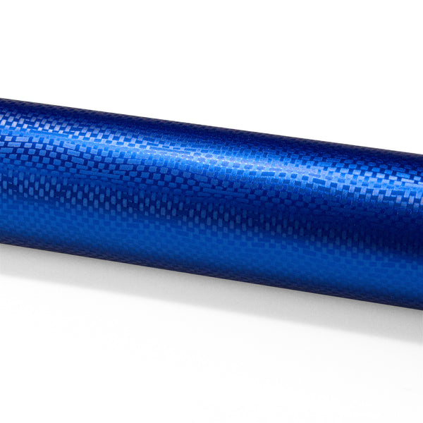 Honeycomb Carbon Fiber Satin Royal Blue Hex Vinyl Wrap