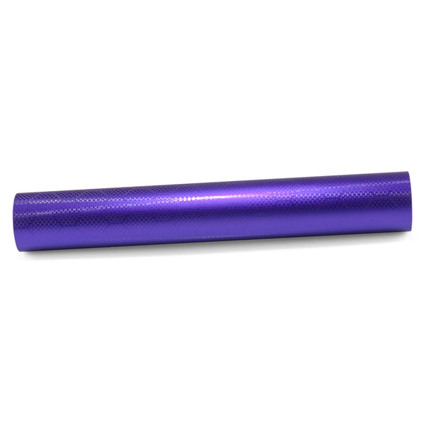 Honeycomb Carbon Fiber Satin Royal Purple Hex Vinyl Wrap