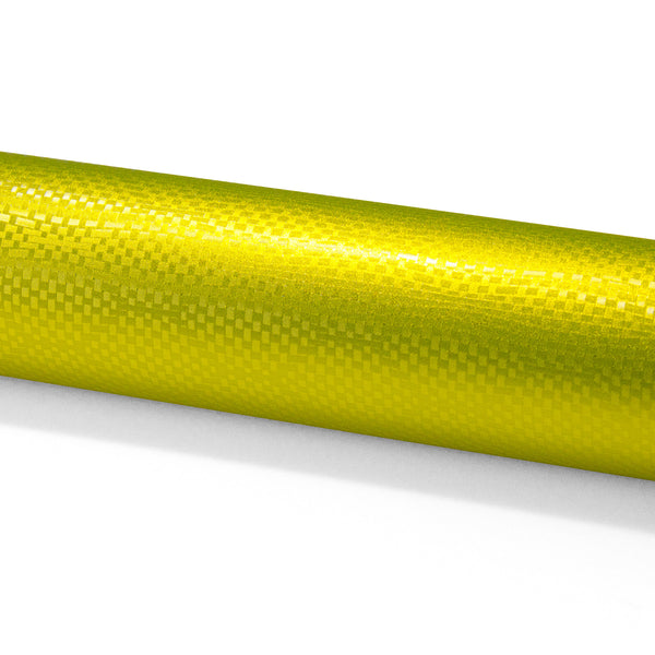 Honeycomb Carbon Fiber Satin Lime Green Hex Vinyl Wrap