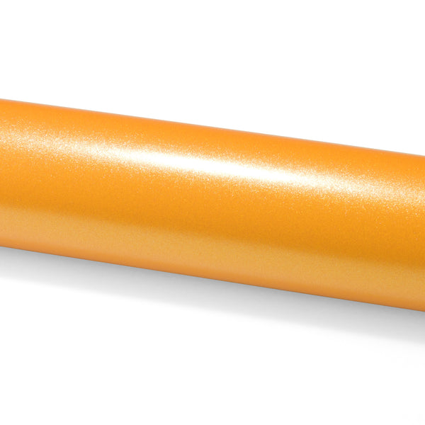 Heavy Metal Diamond Satin Dandelion Yellow Vinyl Wrap