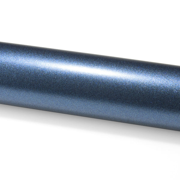 Heavy Metal Diamond Satin Storm Blue Vinyl Wrap
