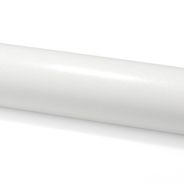 Heavy Metal Diamond Satin Ceramic White Vinyl Wrap