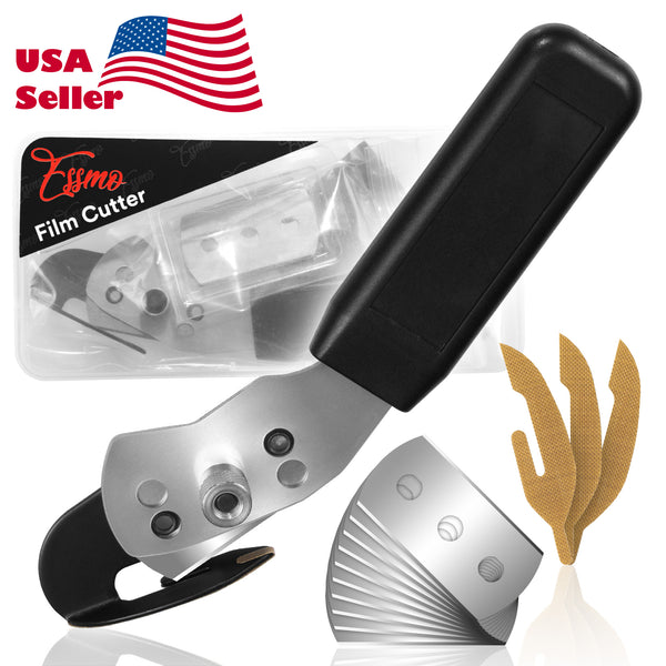 ESSMO Slitter Cutter Set Black Cutter with 10pcs Blade