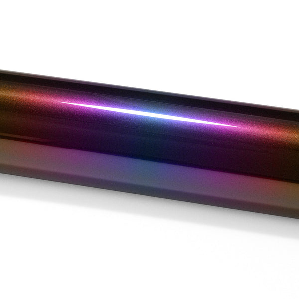 PET Galaxy Dust Gloss Roaring Purple Color Shift Vinyl Wrap