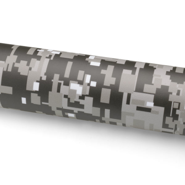 Camouflage Digital Dark Gray Vinyl Wrap