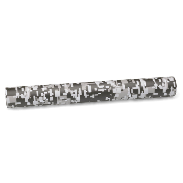 Camouflage Digital Light Gray Vinyl Wrap