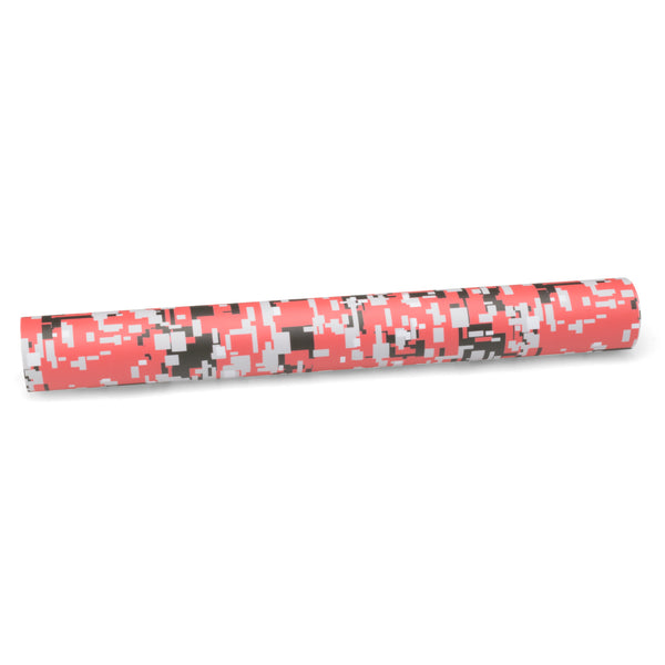 Camouflage Digital Red Vinyl Wrap