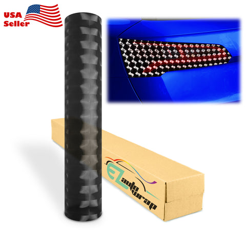Tint Cateye Dark Smoke Taillight Headlight Tint Film