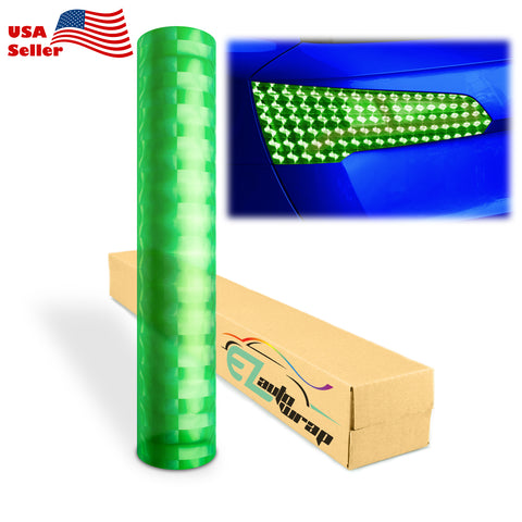 Tint Cateye Green Taillight Headlight Tint Film