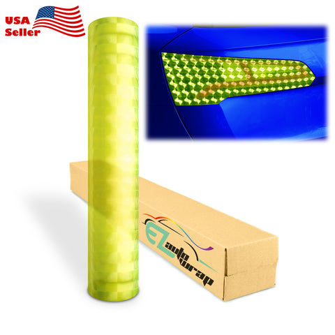 Tint Cateye Neon Yellow Taillight Headlight Tint Film