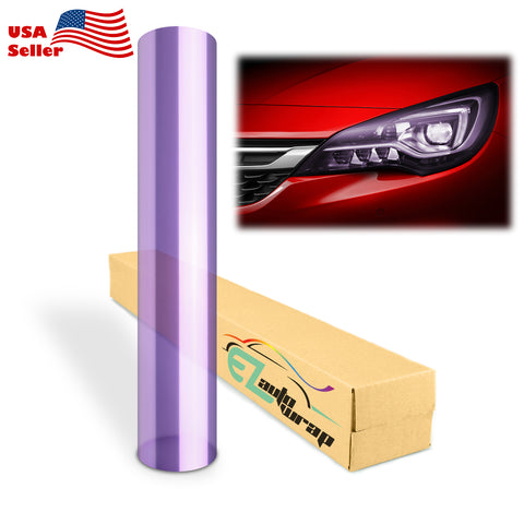 Tint Purple Glossy Taillight Headlight Film