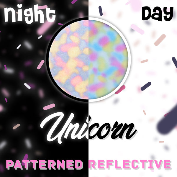 ESSMO™ Unicorn Patterned Reflective Heat Transfer Vinyl HTV PR02