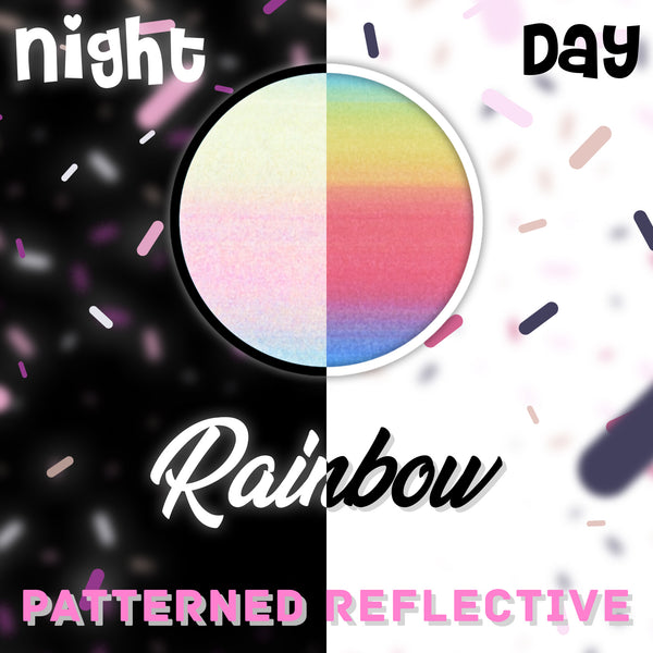 ESSMO™ Rainbow Reflective Heat Transfer Vinyl HTV PR07