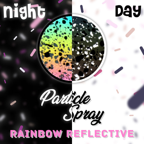 ESSMO™ Particle Spray Rainbow Reflective Heat Transfer Vinyl HTV RR07