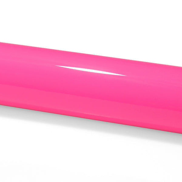 Fluorescent Pink Gloss Vinyl Wrap