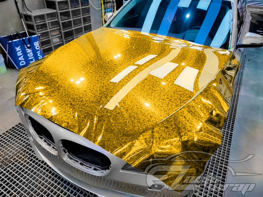 Paint Metallic Solar Eclipse Gold Car Wrap Supplier – CARLIKE WRAP