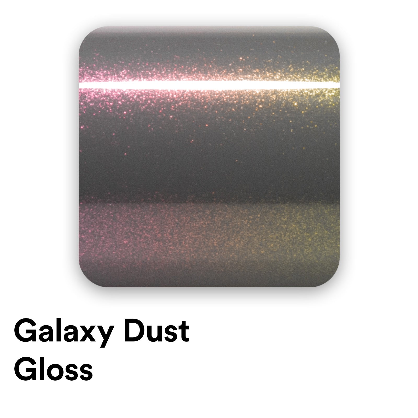 Galaxy Dust Gloss Phantom Gray Red Color Shift Vinyl Wrap