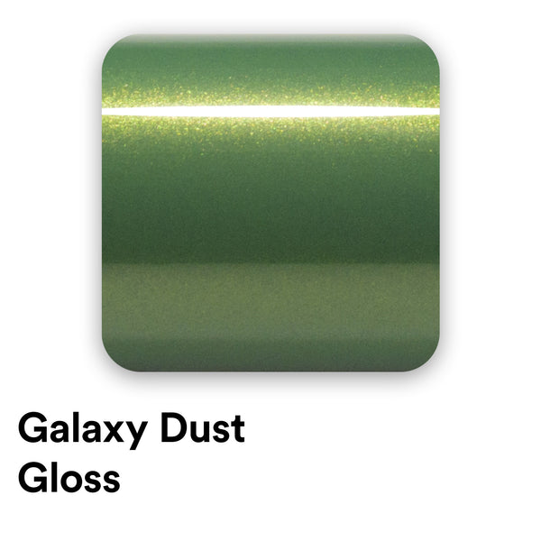 Galaxy Dust Gloss Emerald Green Vinyl Wrap