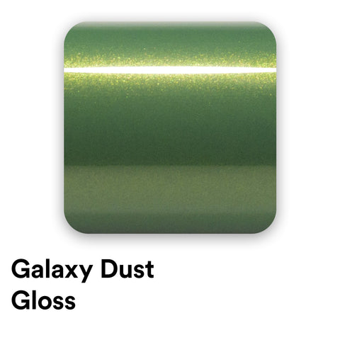 Galaxy Dust Gloss Emerald Green Color Shift Vinyl Wrap