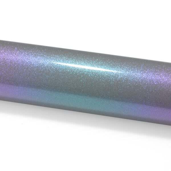 Galaxy Dust Gloss Gray Blue Vinyl Wrap