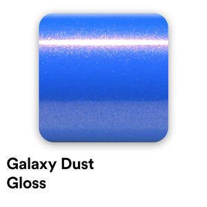 Galaxy Dust Gloss Blue Red Vinyl Wrap