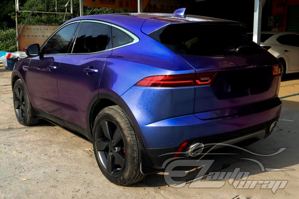 Galaxy Dust Gloss Purple Blue Vinyl Wrap
