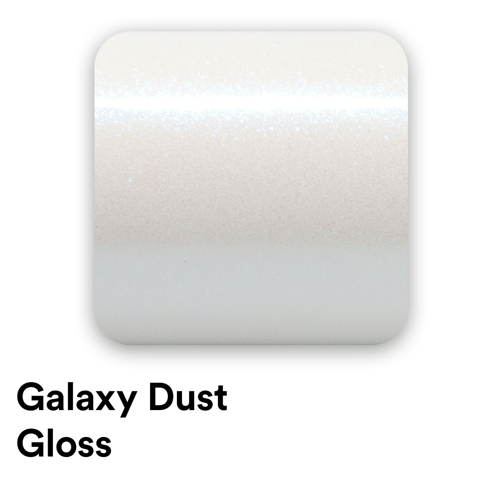 Galaxy Dust Gloss White Blue Color Shift Vinyl Wrap