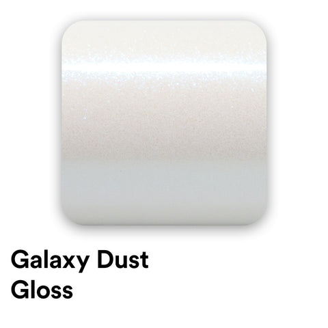 Galaxy Dust Gloss White Blue Color Shift Vinyl Wrap