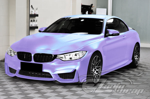 Galaxy Dust Matte Glacier Purple Vinyl Wrap