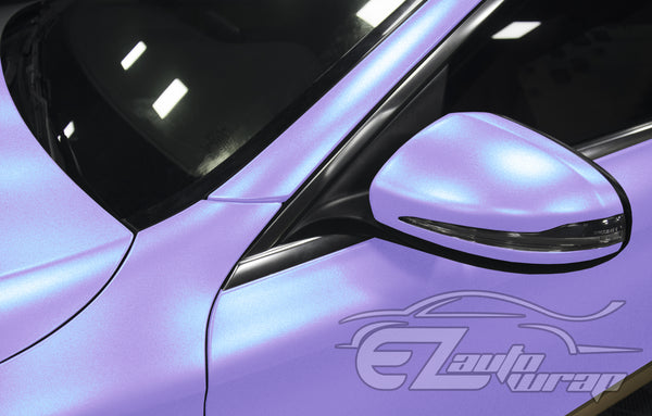 Galaxy Dust Matte Glacier Purple Vinyl Wrap