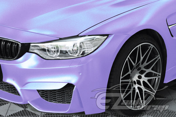 Galaxy Dust Matte Glacier Purple Vinyl Wrap