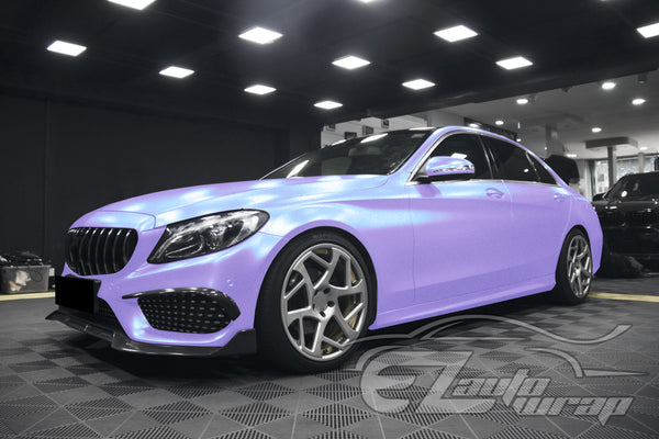 Galaxy Dust Matte Glacier Purple Vinyl Wrap
