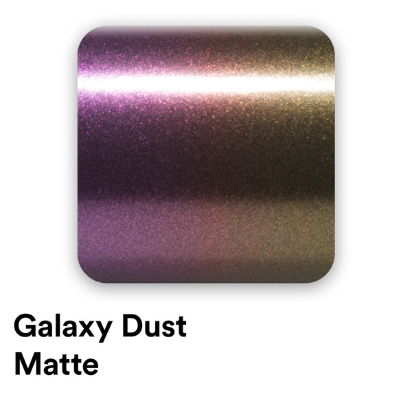 Galaxy Dust Matte Brown Red Vinyl Wrap