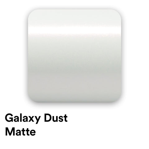 Galaxy Dust Matte White Red Color Shift Vinyl Wrap