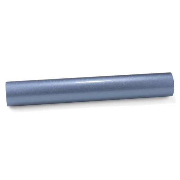 Gloss Diamond Glitter Frosted Blue Vinyl Wrap